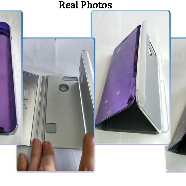 Чохол Honor 8X 6,5" чохол-книжка, дзеркальний прозорий Чохол Honor 8X 6,5" чохол-книжка, дзеркальний прозорий