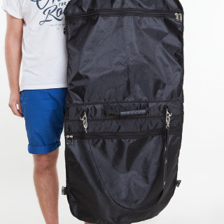 Портплед чоловічий 792301 (110х60 см, чорний)