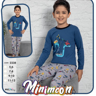 Дитячий трикотажний комплект, піжама для хлопчика 14-15 років