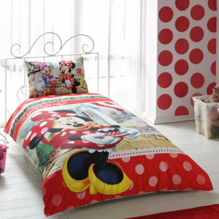 Комплект дитячої постільної білизни TAC Minnie Mouse Tea Time