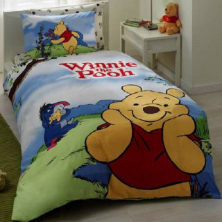 Комплект дитячої постільної білизни TAC Winnie Adventure