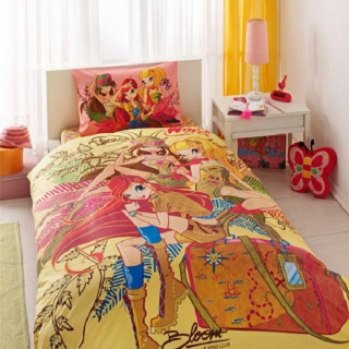 Комплект дитячої постільної білизниTAC Winx Group Nature Love