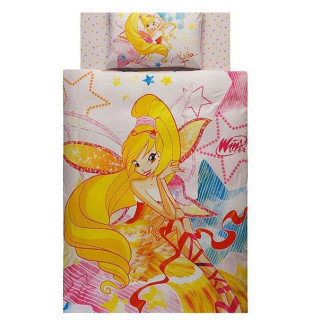 Комплект дитячої постільної білизни TAC Winx Harmonix Stella