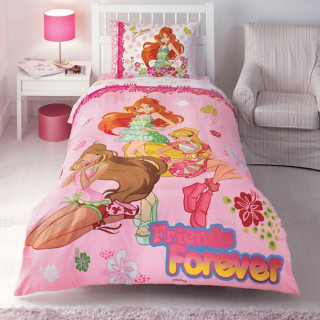 Комплект дитячої постільної білизни TAC Winx Friends Forever