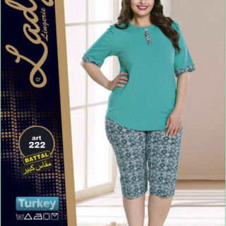 Комплект жіночий трикотажний великий розмір.