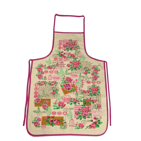 Махровий кухонний фартух Кохання Махровий кухонний фартух Кохання