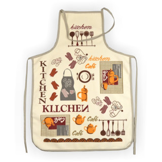 Махровий кухонний фартух Кухня
