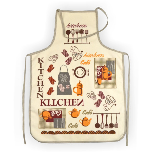 Махровий кухонний фартух Кухня Махровий кухонний фартух Кухня