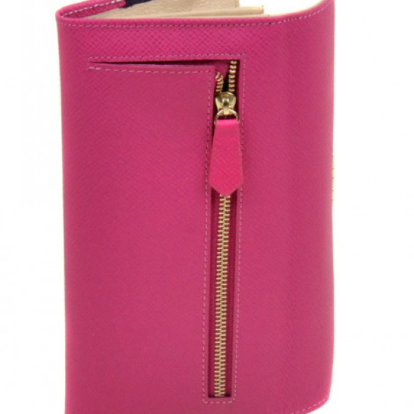 Гаманець жіночий великий із натуральної шкіри фуксія. Гаманець жіночий великий із натуральної шкіри фуксія.