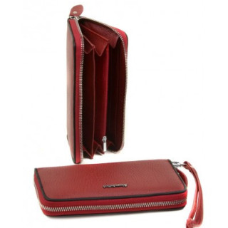 Гаманець жіночий великий із натуральної шкіри на змійці