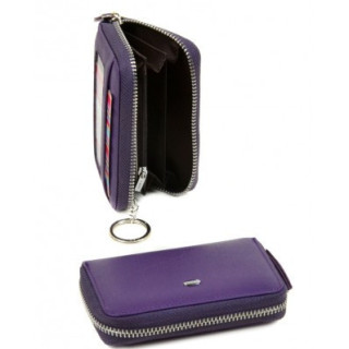 Гаманець жіночий із натуральної шкіри, гаманець-ключниця