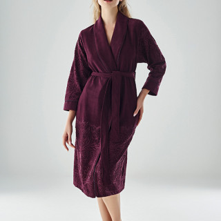 Nusa Халат жіночий Nusa 8715 фіолетовий.