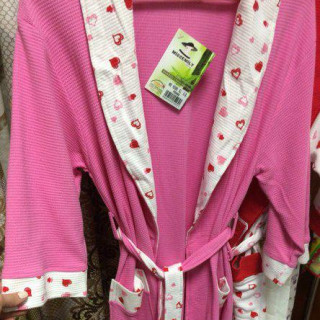 Халат жіночий вафельний бамбуковий Arya Туреччина, дизайн в асортименті