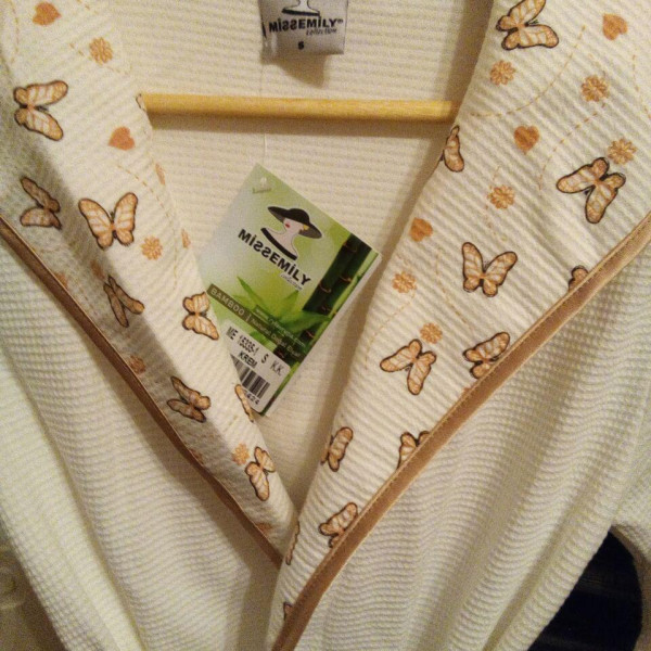 Халат жіночий вафельний бамбуковий Nusa, Туреччина Халат жіночий вафельний бамбуковий Nusa, Туреччина