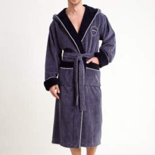Халат чоловічий махровий бамбуковий велюртрція.