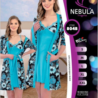 Халат із сорочкою