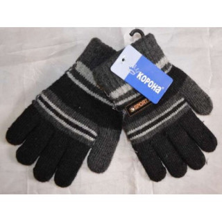 Рукавички в'язані вовняні теплі підліткові.