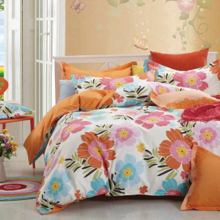 Полуторний комплект постільної білизни ФЛОРА
