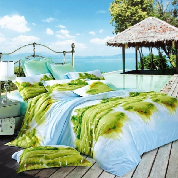 Євро комплект постільної білизни Сатин Етюд Євро комплект постільної білизни Сатин Етюд