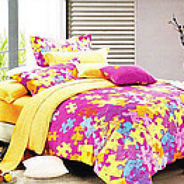 Комплект постільної білизни євро Le Vele, Pazlle, сатин Комплект постільної білизни євро Le Vele, Pazlle, сатин