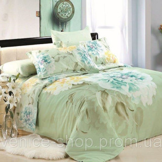 Комплект постільної білизни євро Le Vele, Silent, сатин