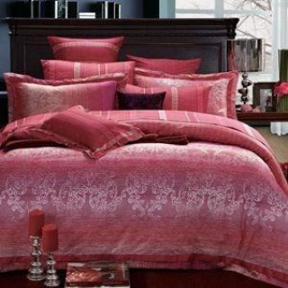 Євро комплект постільної білизни Сатин Люкс Дамаск