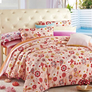 Полуторний комплект постільної білизни Сатин Есстрелла