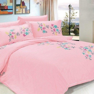 Комплект постельного белья евро Le Vele, Balli, сатин вышивка