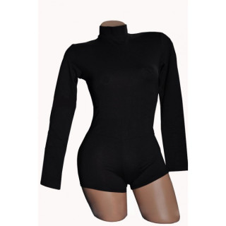 Купальник гімнастичний (трико) з довгим рукавом для танців трикотаж 48-50р.
