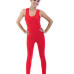 Комбінезон червоний із мікродайвінгу для танців і гімнастики р140-146