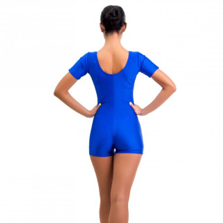 Купальник гімнастичний (трико) із шортами та коротким рукавом для танців.
