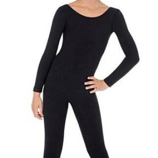 Комбінезон трикотажний для танців і гімнастики, бавовна (кулір)