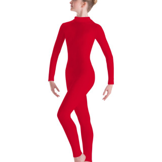 Комбінезон трикотажний для танців і гімнастики бавовняного кольору.