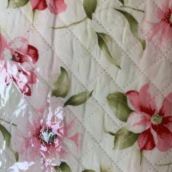 Надлегка полуторна ковдра на літо у квіти Надлегка полуторна ковдра на літо у квіти