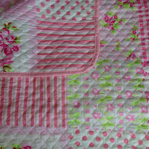 Надлегка полуторна ковдра на літо у квіти Надлегка полуторна ковдра на літо у квіти