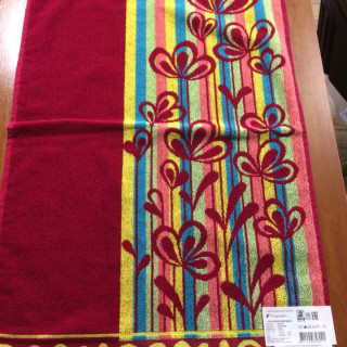 Махровий рушник жакардовий лицьовий 50*90 (Белорусь)