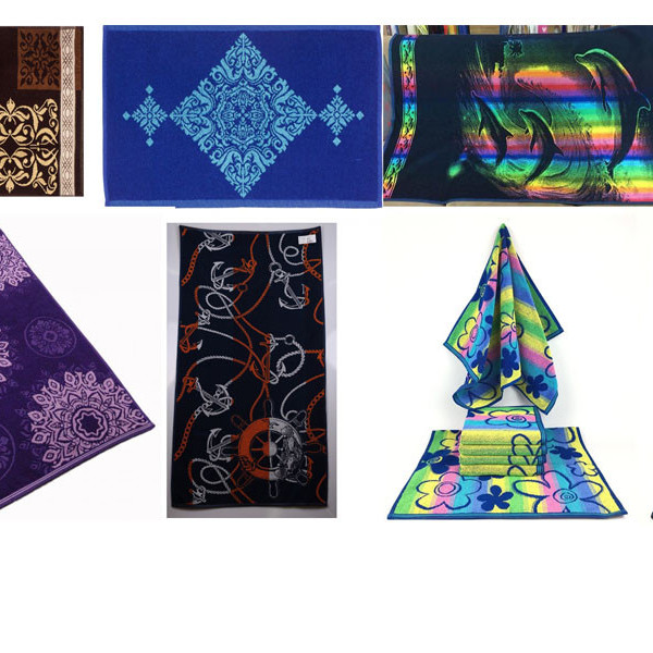 Махровое полотенце жаккардовое лицевое 50*90, дизайн наутилус Махровое полотенце жаккардовое лицевое 50*90, дизайн наутилус