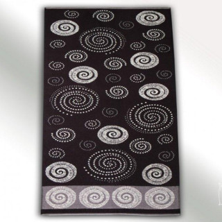 Махровий рушник жакардовий лицьовий 50*90, дизайн наутилус