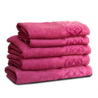 Махровий рушник МІЛ ТЕМ, 70х140 см, 360 г/м2 (бузковий)