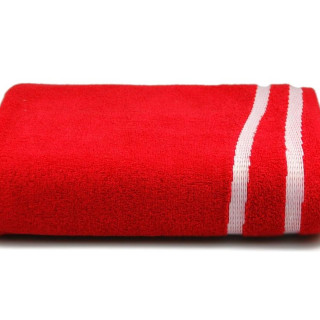 Рушник махровий Fitness (червоний), 50х90 см