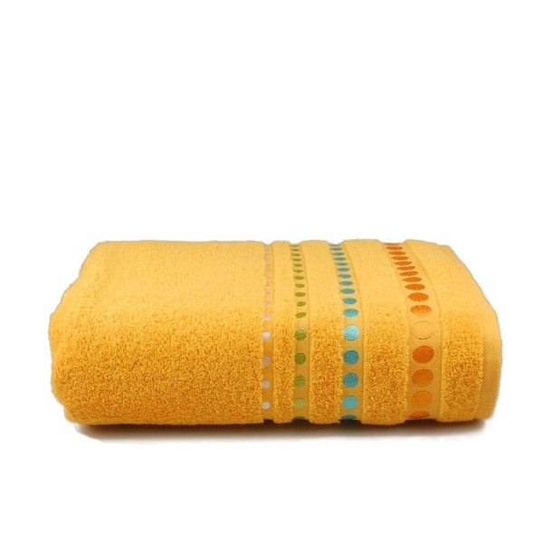 Рушник махровий Pretty dots (жовтий), 70х140см Рушник махровий Pretty dots (жовтий), 70х140см