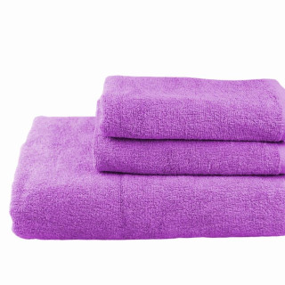 Рушник махровий (ліловий), 70х140см