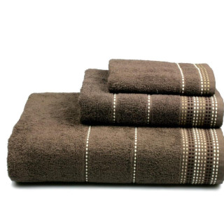 Рушник махровий Dream (коричневий), 70х140см