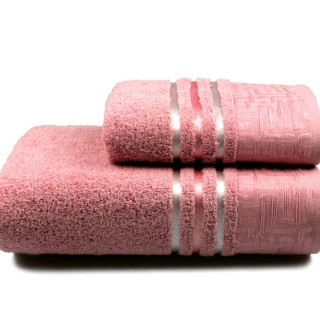 Рушник махровий Perseus (рожевий), 50х90 см