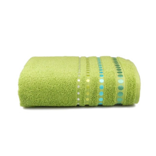 Рушник махровий Pretty dots (зелений), 70х140см