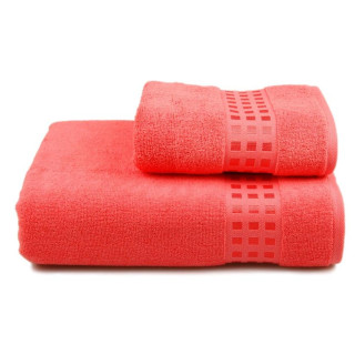 Рушник махровий Зеро Твіст (жовтогарячий), 50х90см