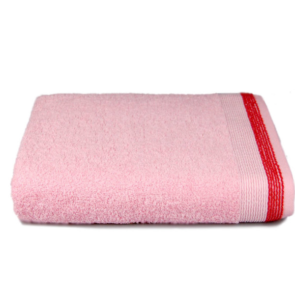 Рушник махровий ЛОТУС (рожевий), 68х128 см Рушник махровий ЛОТУС (рожевий), 68х128 см