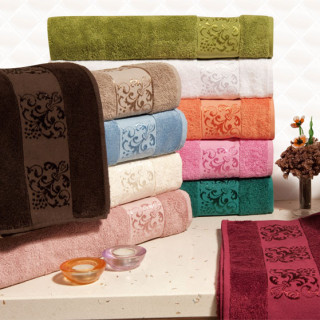 Рушник махровий БеМБІ, 50Х90 см, 500 г/м2 (темно-коричневий)