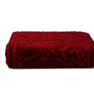 Рушник махровий Iola (бордовий), 70х140см