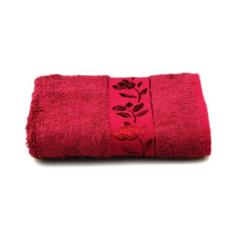 Рушник махровий Себнем (рожевий), 50х90 см